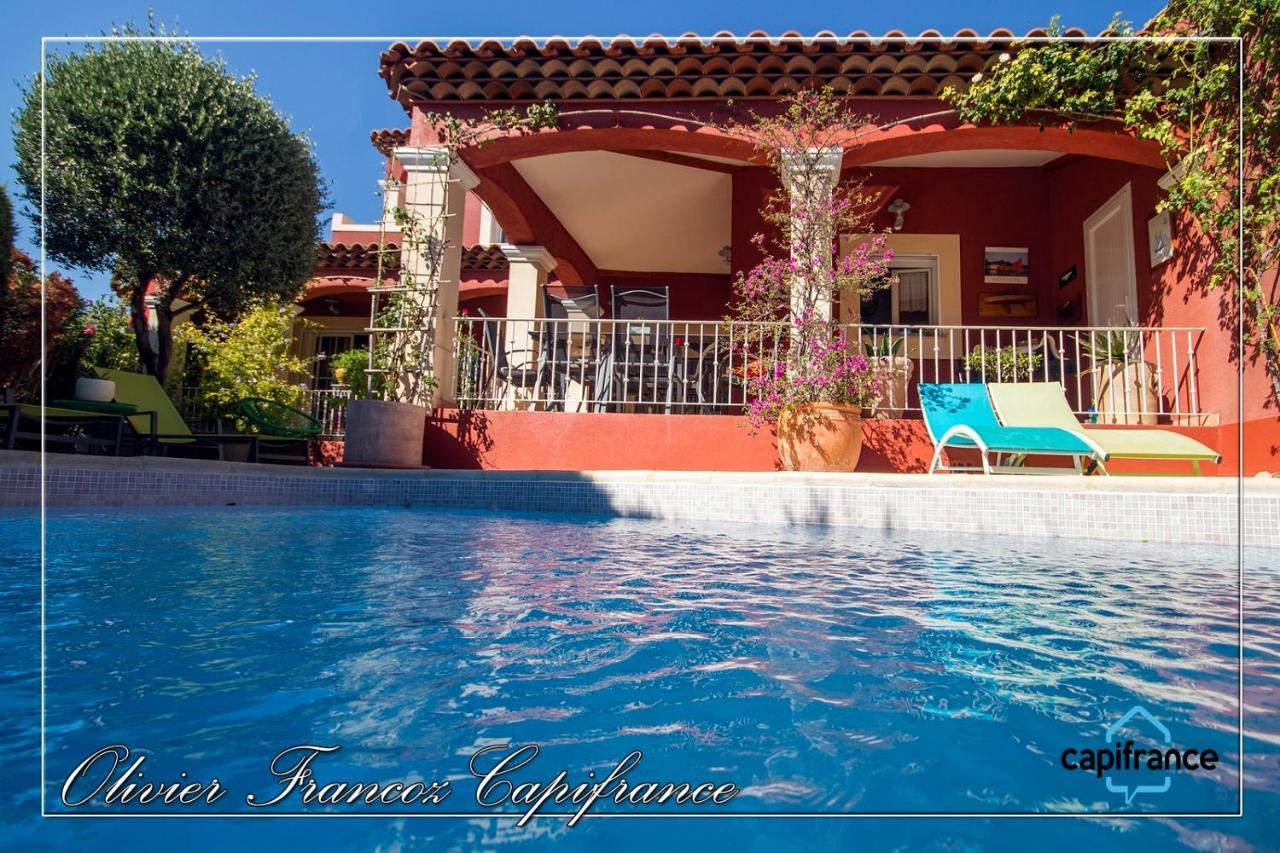 Villa sécurisée pres des lecques Saint-Cyr-sur-Mer Esterno foto