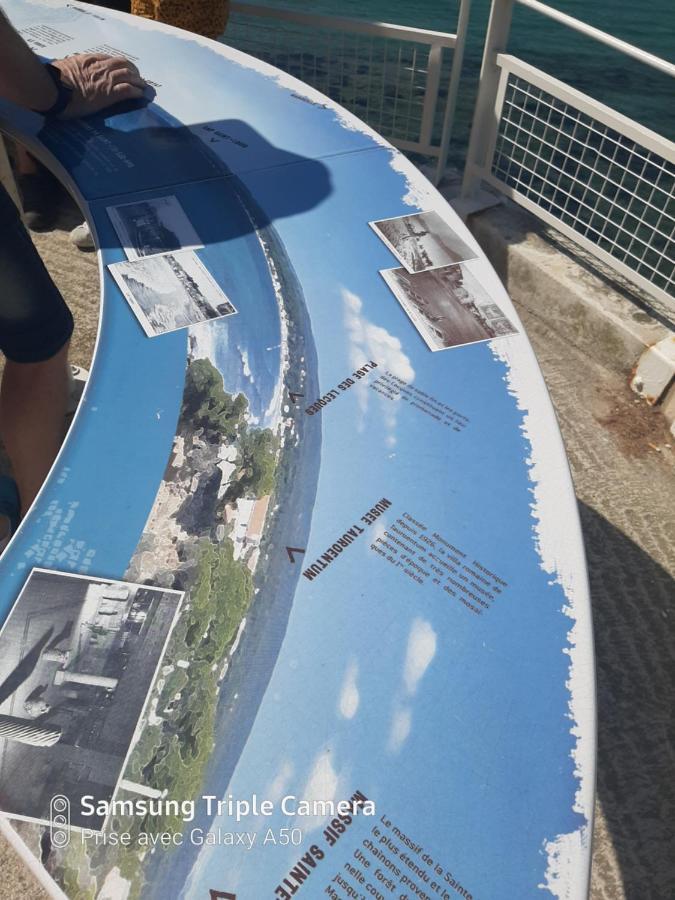 Villa sécurisée pres des lecques Saint-Cyr-sur-Mer Esterno foto