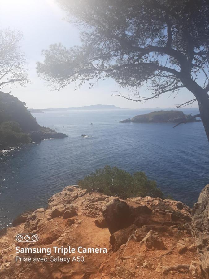 Villa sécurisée pres des lecques Saint-Cyr-sur-Mer Esterno foto